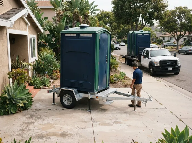 Mobile Trailer-Mounted Restrooms in San Diego, CA