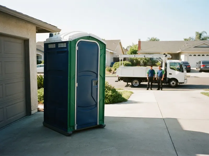 Rolling Half-Height Restrooms in San Diego, CA