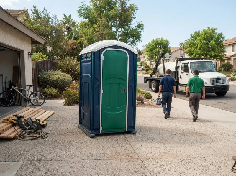 Standard Jobsite Portable Toilets in San Diego, CA