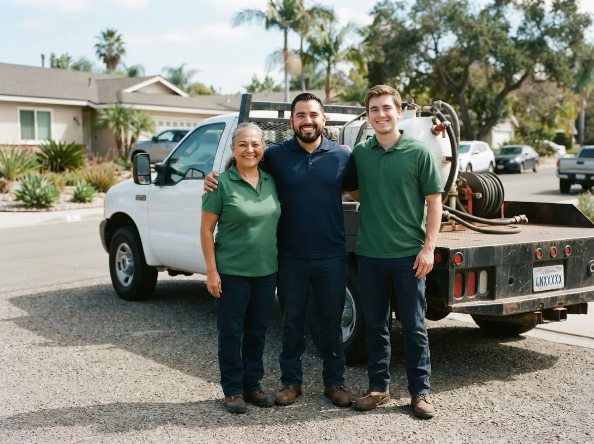 The GreenHarbor Portable Toilets team, portable toilet rentals in San Diego, CA